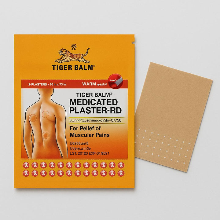 Sensefit Tijgerbalsem Pleister Oranje